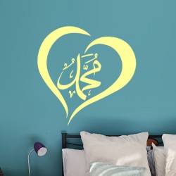 Sticker Coeur d'amour oriental