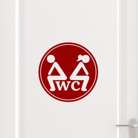 Sticker Design WC standard