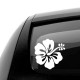 Sticker Fleur d'hibiscus