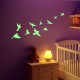 Sticker Phosphorescent oiseaux