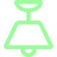 Sticker phosphorescent lampe suspendue