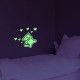 Sticker phosphorescent chaton 2