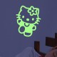Sticker phosphorescent Hello Kitty