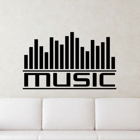 Sticker Graphe music