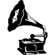 Sticker Gramophone