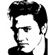 Sticker Portrait Elvis Presley