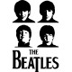 Sticker Poster The Beatles