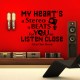 Sticker My heart's stereo - Gym Class Heroes