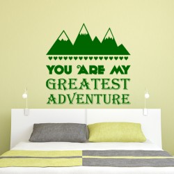 Sticker You are a greatest adventure