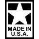 Sticker made in U.S.A.
