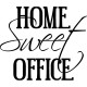 Sticker Home sweet office