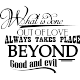 Sticker The beyond place