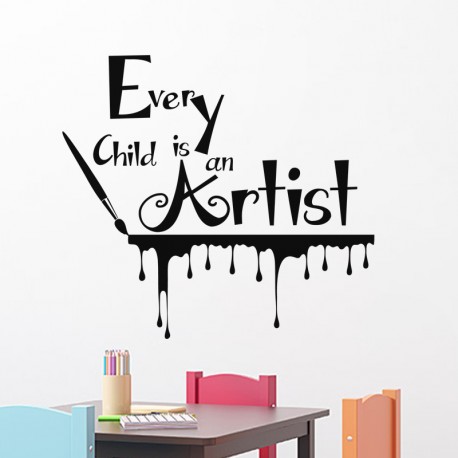 Sticker Every child is an Artist