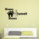 Sticker Design Home sweet home