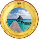 Sticker Trompe l'oeil Bora Bora