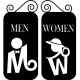 Sticker Men - women