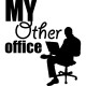 Sticker Mon autre bureau