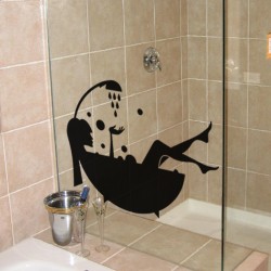 Sticker Bain moussant