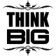 Sticker Think big