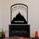 Sticker Into the wild
