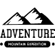 Sticker Adventure mountain expedition