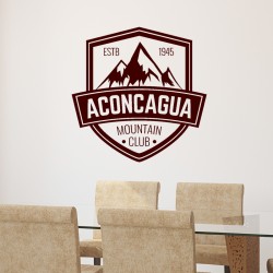 Sticker Aconcagua mountain club