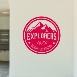 Sticker Explorers 1976 nordic expedition
