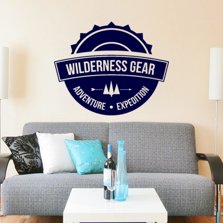 Sticker Wilderness gear