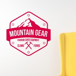 Sticker Mountain gear
