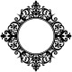 Sticker design style oriental