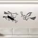 Sticker oiseaux orientaux