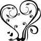 Sticker coeur oriental 3