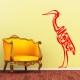 Sticker oiseau oriental 4