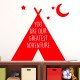Sticker you are our greatest adventure