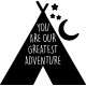 Sticker you are our greatest adventure