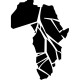 Sticker Afrique