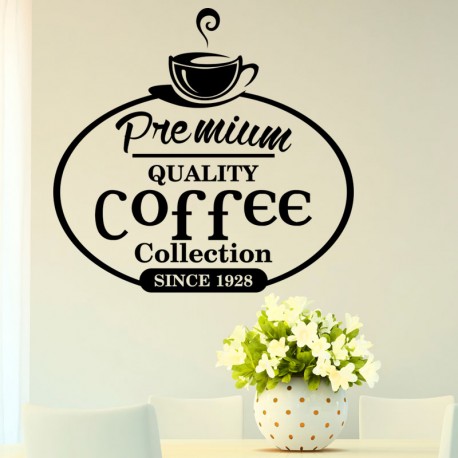 Sticker premium quality coffee since 1928