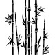 Sticker forêt de bambous