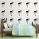 Sticker flamants rose