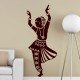 Sticker femme orientale qui danse