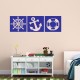 Sticker outils pour bateau