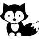 Sticker petit renard