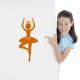 Sticker danseuse de balais