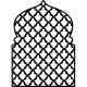Sticker fenêtre orientale 2