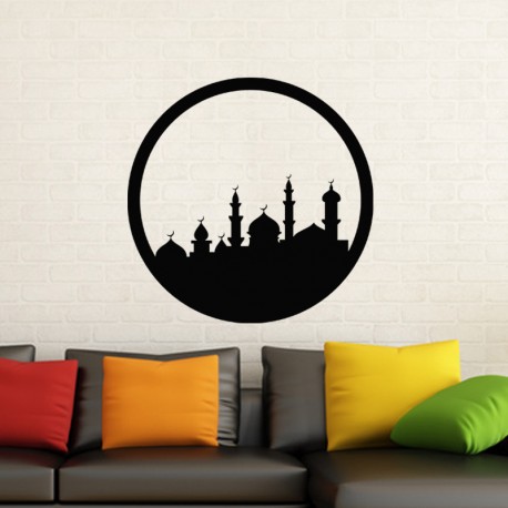 Sticker bulle mosquée