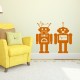 Sticker petits robots