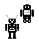 Sticker petits robots 2