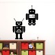 Sticker petits robots 2