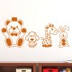 Sticker mignons petits animaux