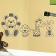 Sticker mignons petits animaux